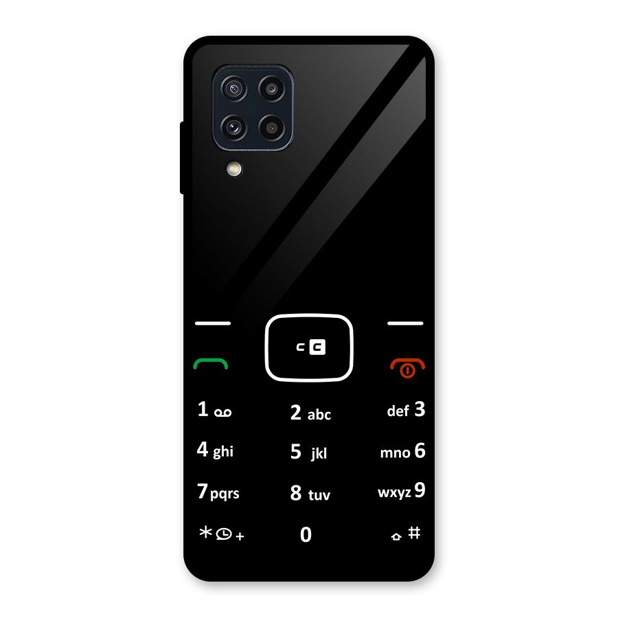 Vintage Smart Phone Glass Back Case for Galaxy M32