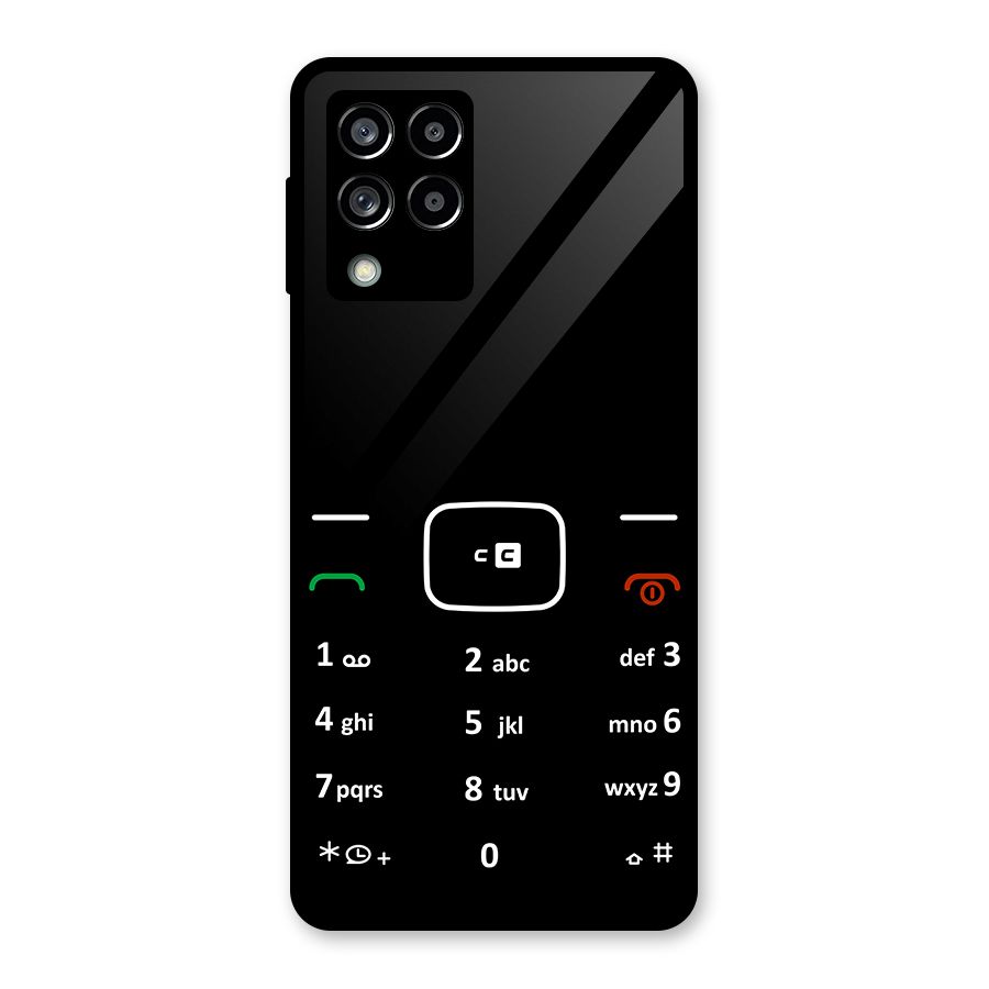 Vintage Smart Phone Glass Back Case for Galaxy M53 5G