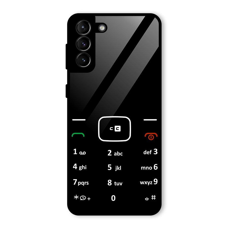 Vintage Smart Phone Glass Back Case for Galaxy S21 Plus