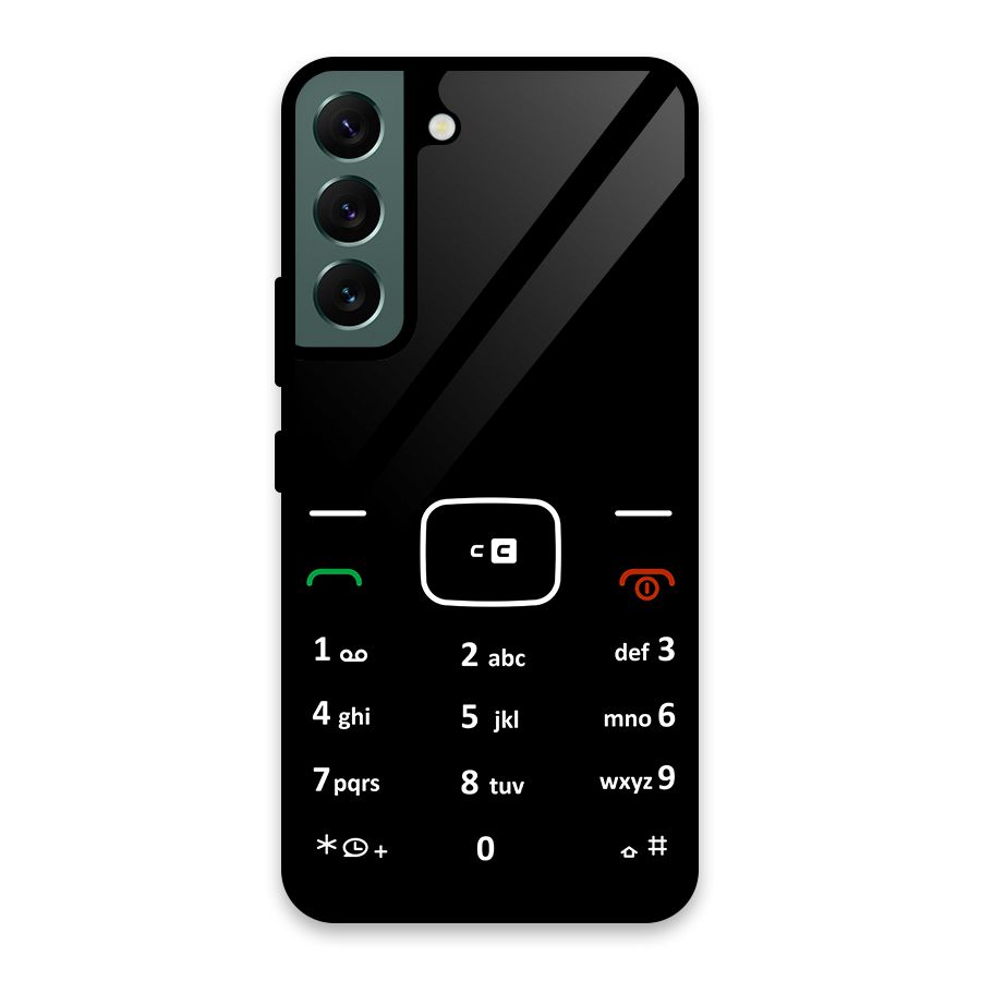 Vintage Smart Phone Glass Back Case for Galaxy S22 5G