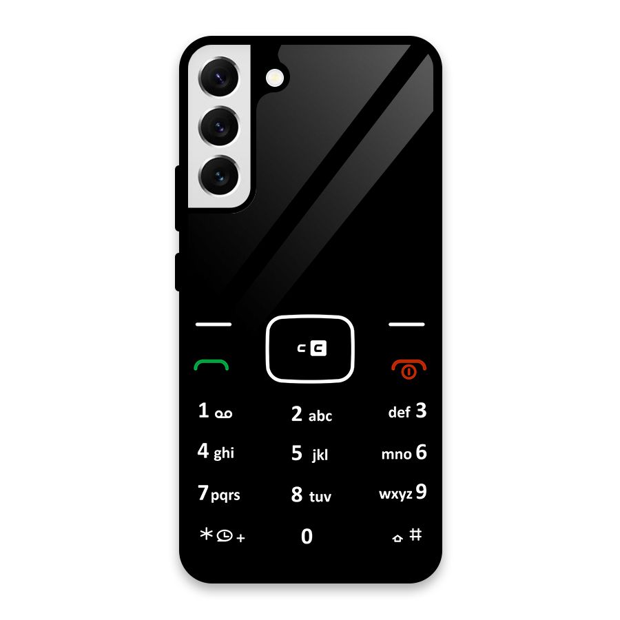 Vintage Smart Phone Glass Back Case for Galaxy S22 Plus 5G