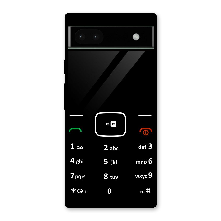 Vintage Smart Phone Glass Back Case for Google Pixel 6a