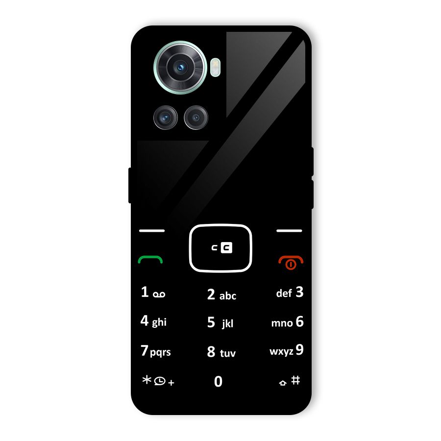 Vintage Smart Phone Glass Back Case for OnePlus 10R