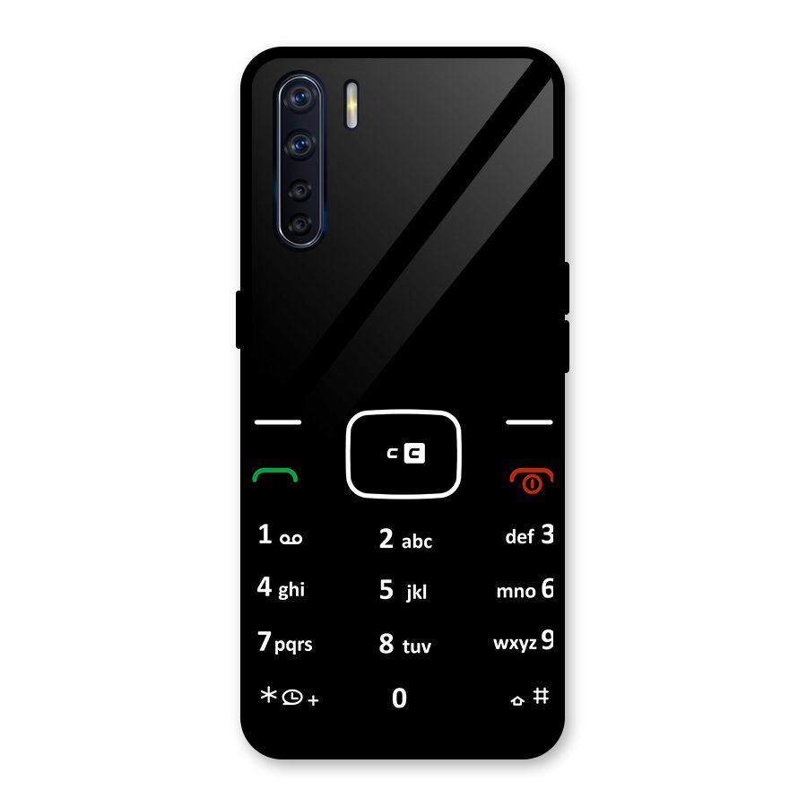 Vintage Smart Phone Glass Back Case for Oppo F15