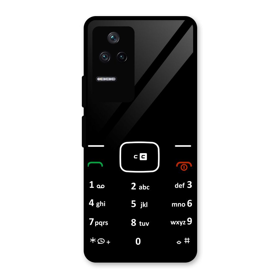 Vintage Smart Phone Glass Back Case for Poco F4 5G