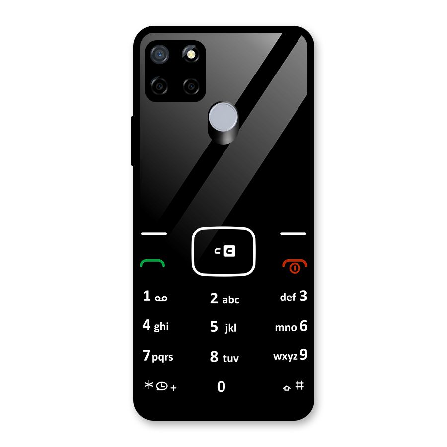 Vintage Smart Phone Glass Back Case for Realme C12