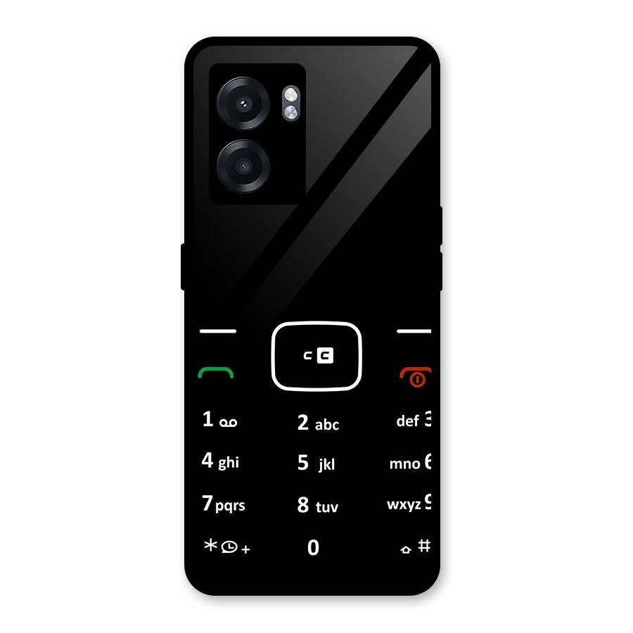 Vintage Smart Phone Glass Back Case for Realme Narzo 50 5G