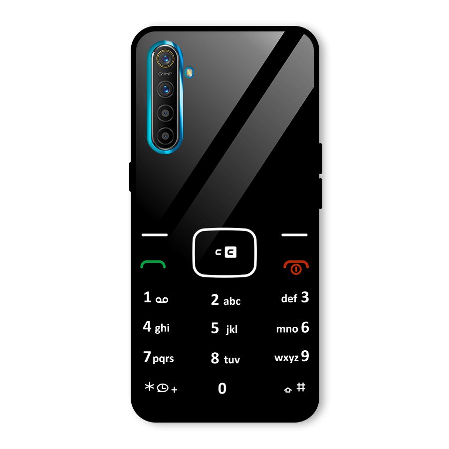 Vintage Smart Phone Glass Back Case for Realme X2