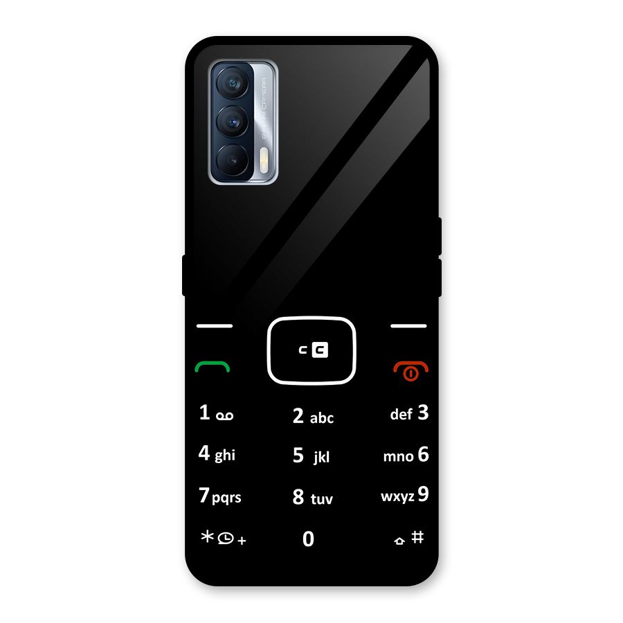 Vintage Smart Phone Glass Back Case for Realme X7