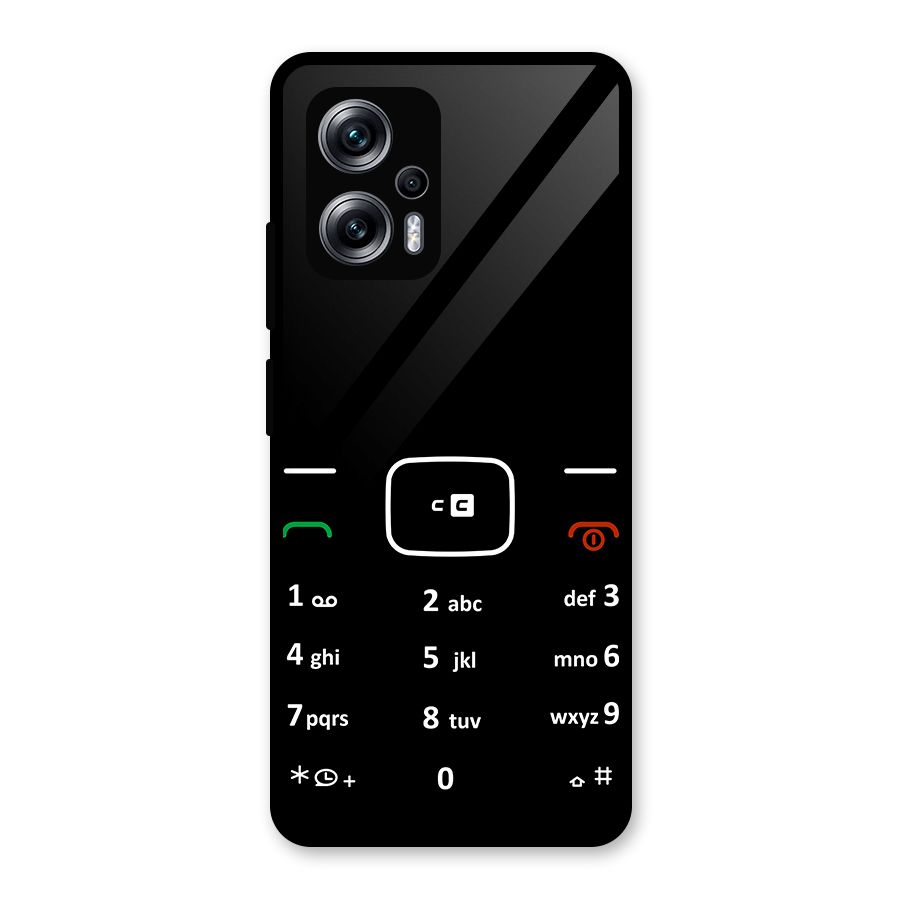 Vintage Smart Phone Glass Back Case for Redmi K50i