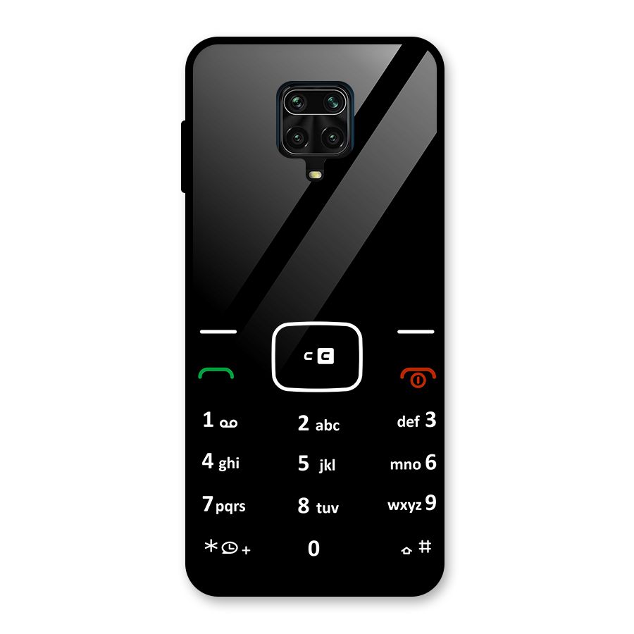 Vintage Smart Phone Glass Back Case for Redmi Note 10 Lite