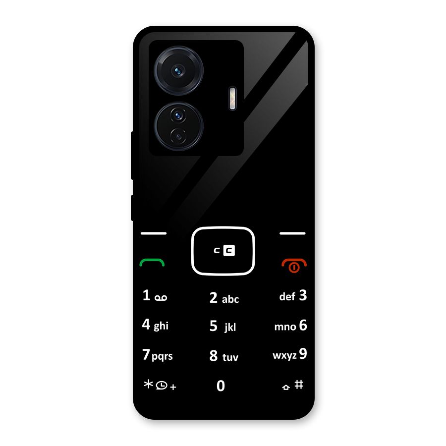 Vintage Smart Phone Glass Back Case for Vivo T1 Pro