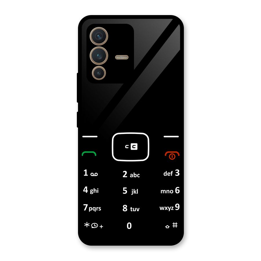 Vintage Smart Phone Glass Back Case for Vivo V23 5G