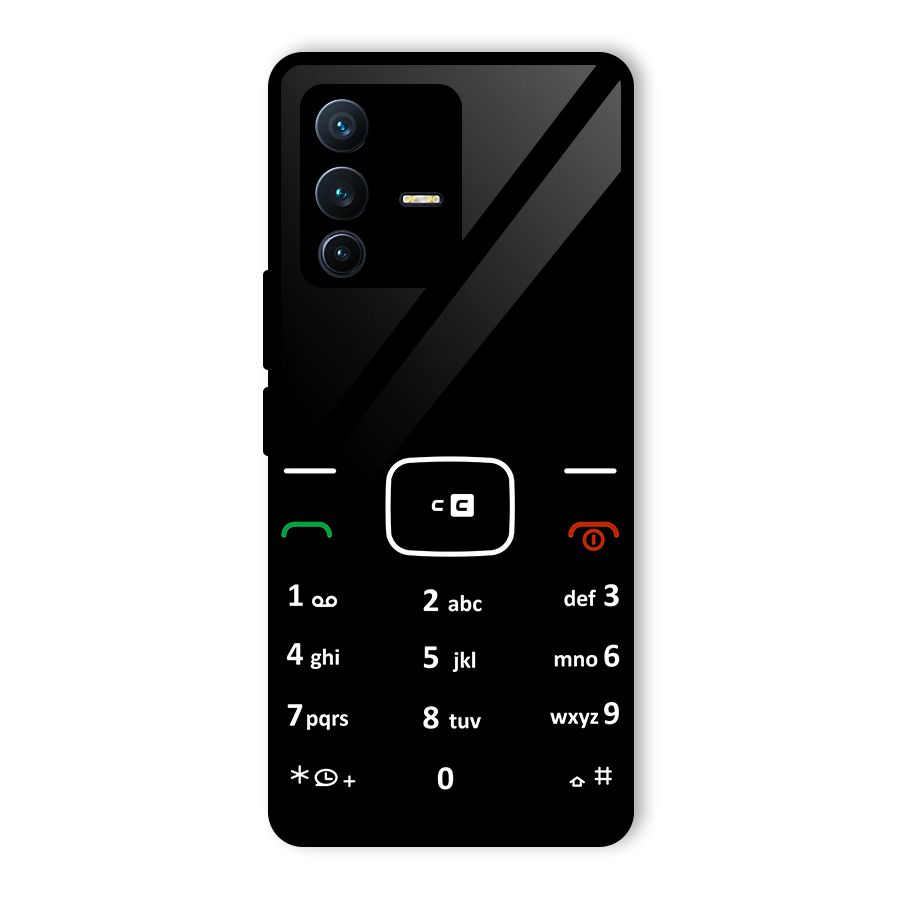 Vintage Smart Phone Glass Back Case for Vivo V23 Pro