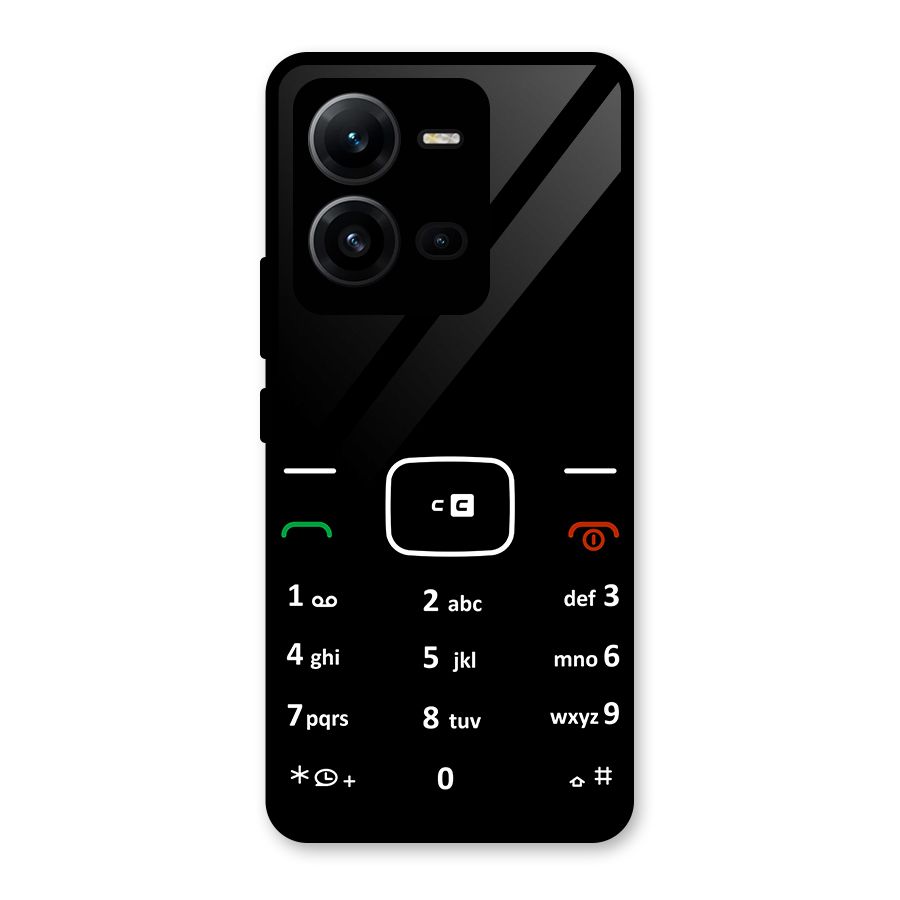 Vintage Smart Phone Glass Back Case for Vivo V25