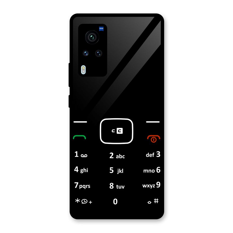 Vintage Smart Phone Glass Back Case for Vivo X60 Pro