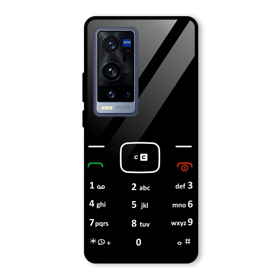 Vintage Smart Phone Glass Back Case for Vivo X60 Pro Plus
