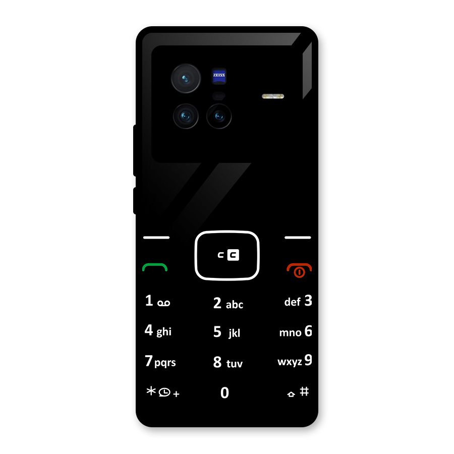 Vintage Smart Phone Glass Back Case for Vivo X80