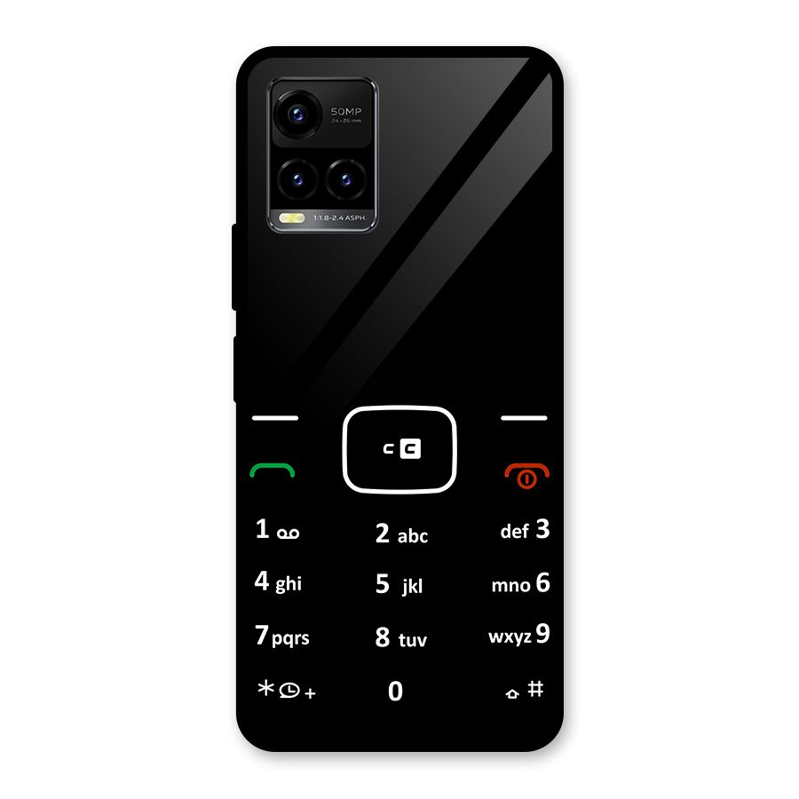 Vintage Smart Phone Glass Back Case for Vivo Y21 2021