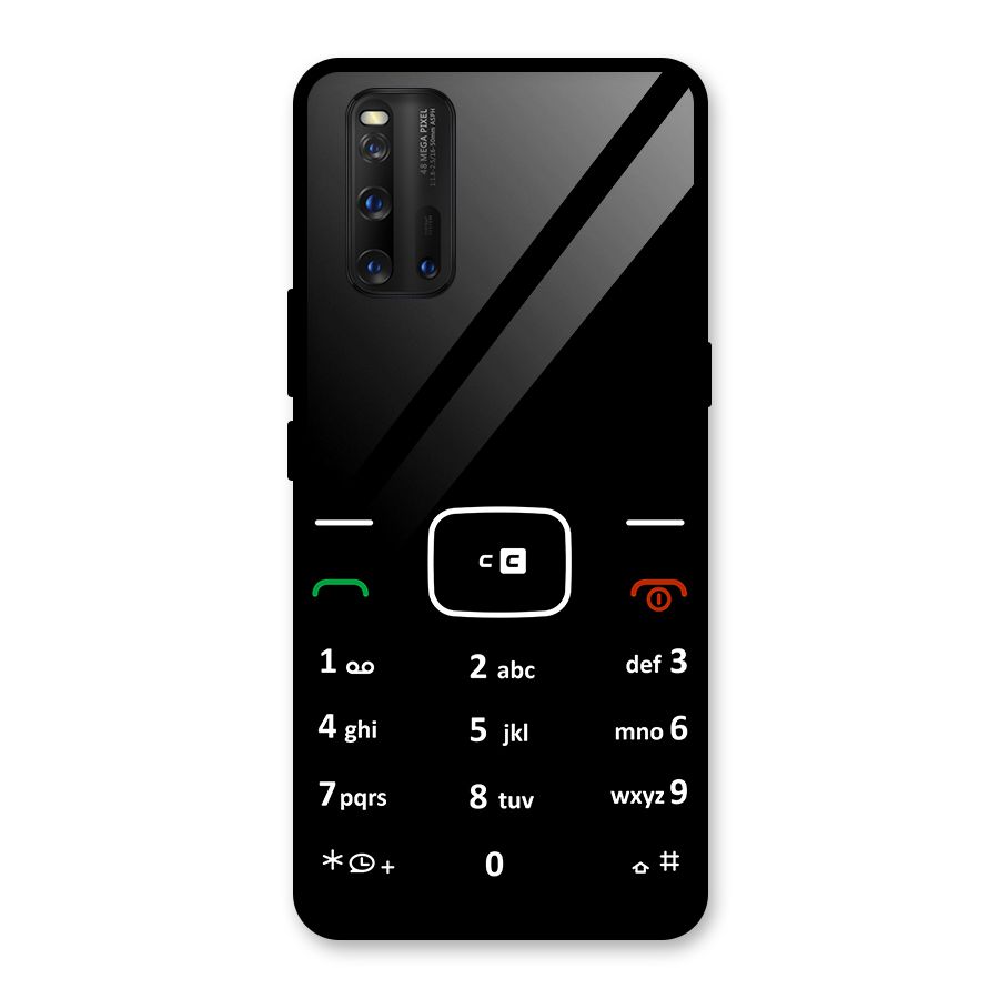 Vintage Smart Phone Glass Back Case for Vivo iQOO 3