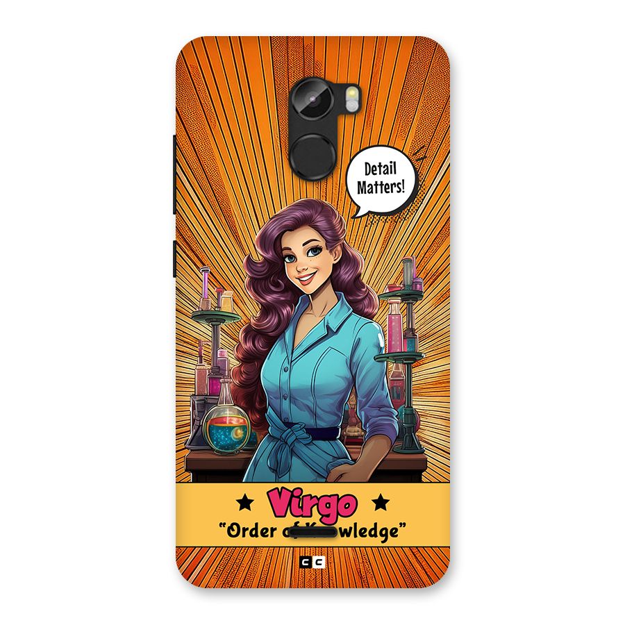 Virgo Order Back Case for Gionee X1