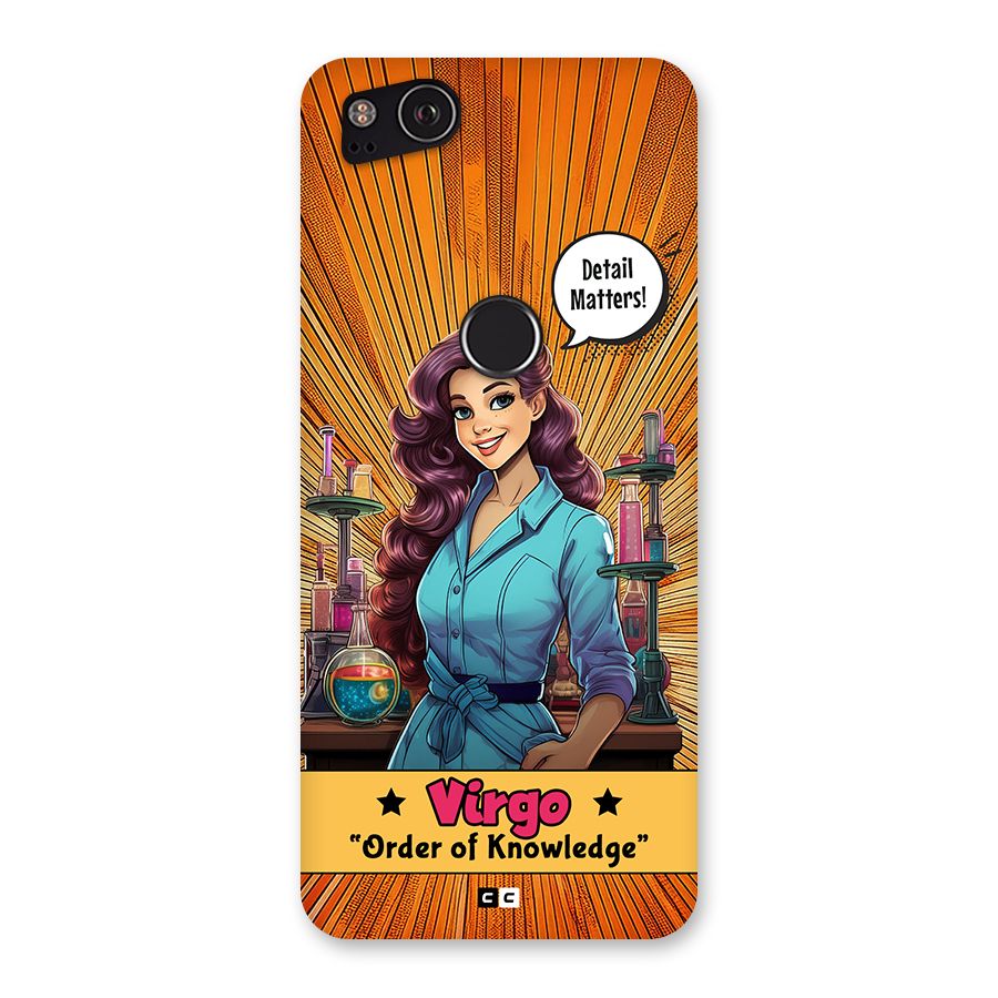 Virgo Order Back Case for Google Pixel 2