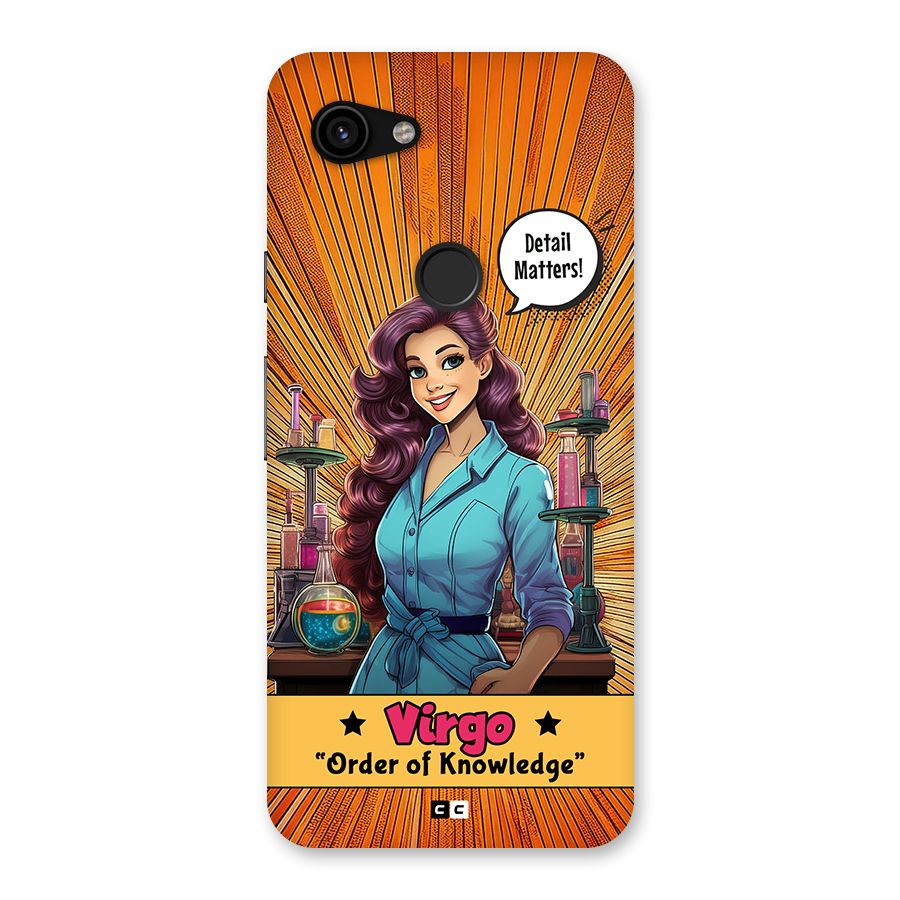 Virgo Order Back Case for Google Pixel 3a