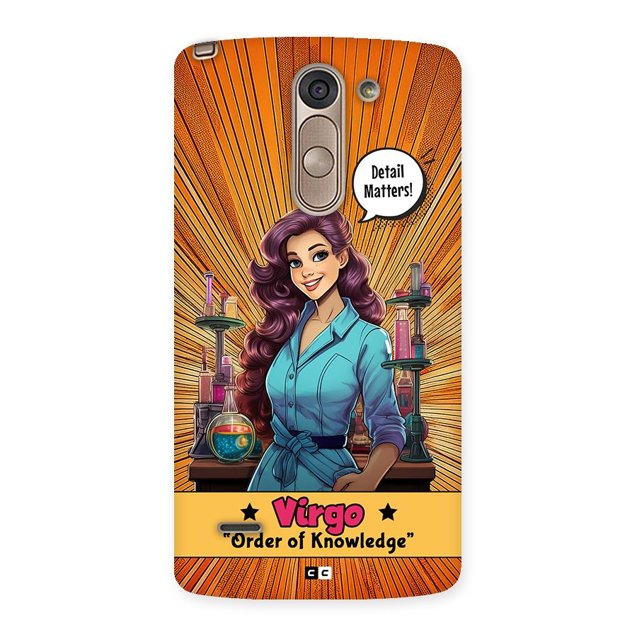 Virgo Order Back Case for LG G3 Stylus