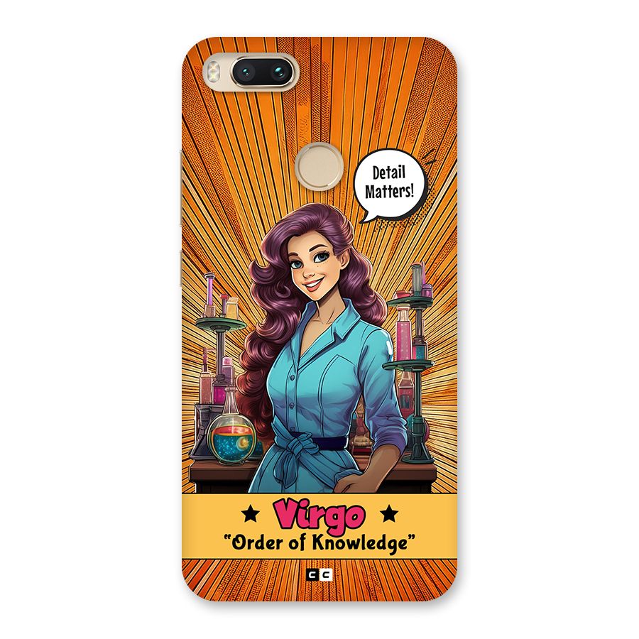 Virgo Order Back Case for Mi A1
