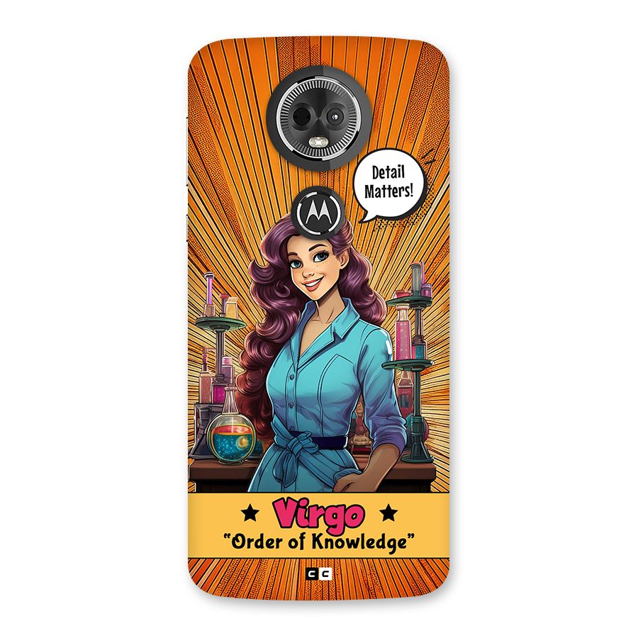 Virgo Order Back Case for Moto E5 Plus
