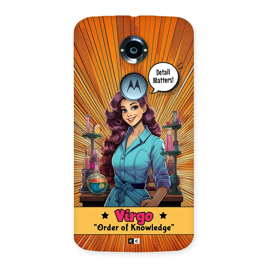 Virgo Order Back Case for Moto X2