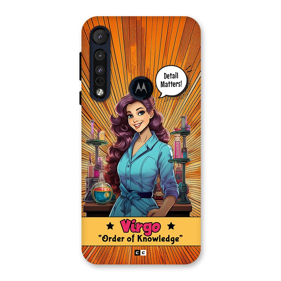 Virgo Order Back Case for Motorola One Macro