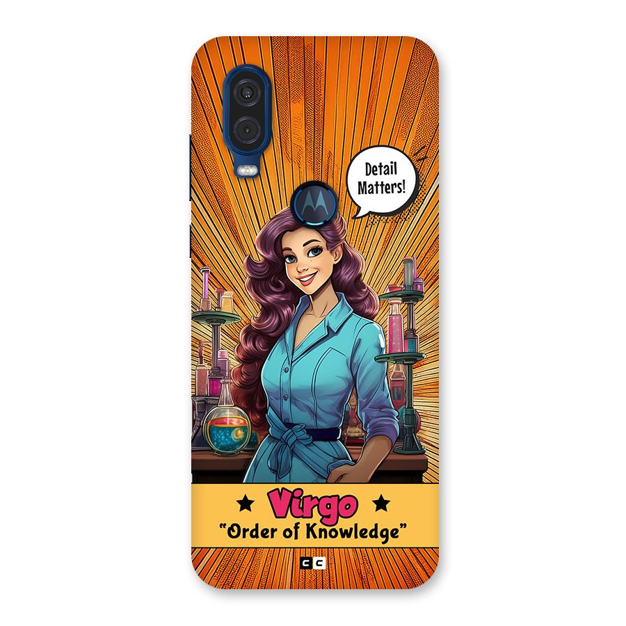 Virgo Order Back Case for Motorola One Vision