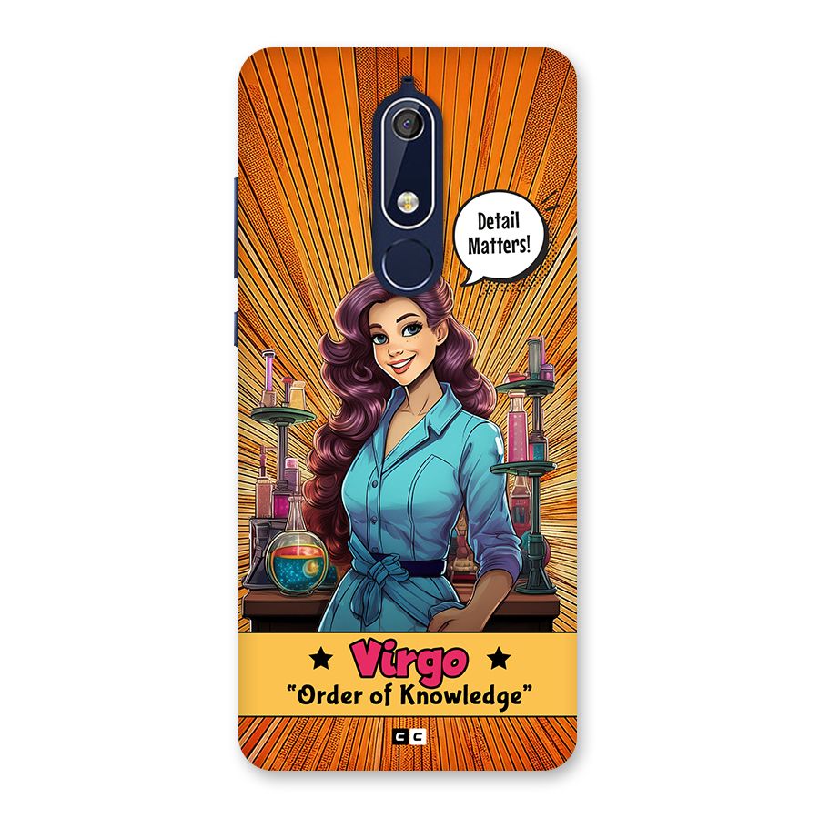 Virgo Order Back Case for Nokia 5.1