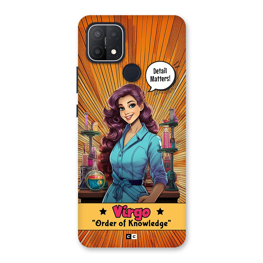 Virgo Order Back Case for Oppo A15