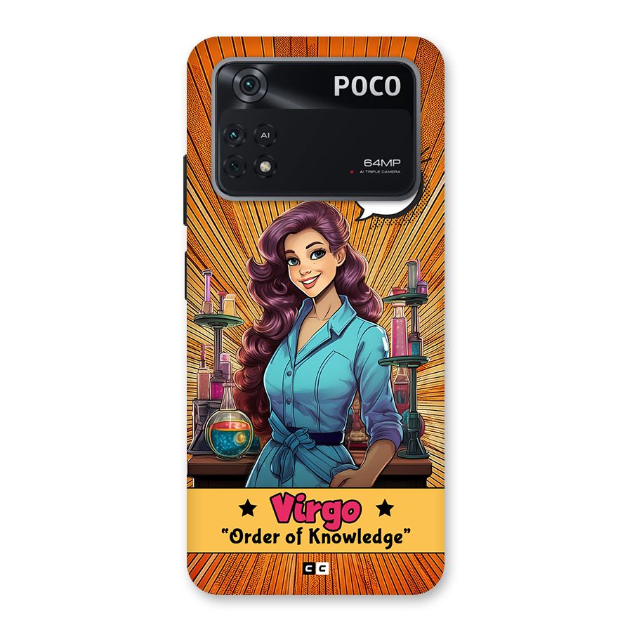 Virgo Order Back Case for Poco M4 Pro 4G