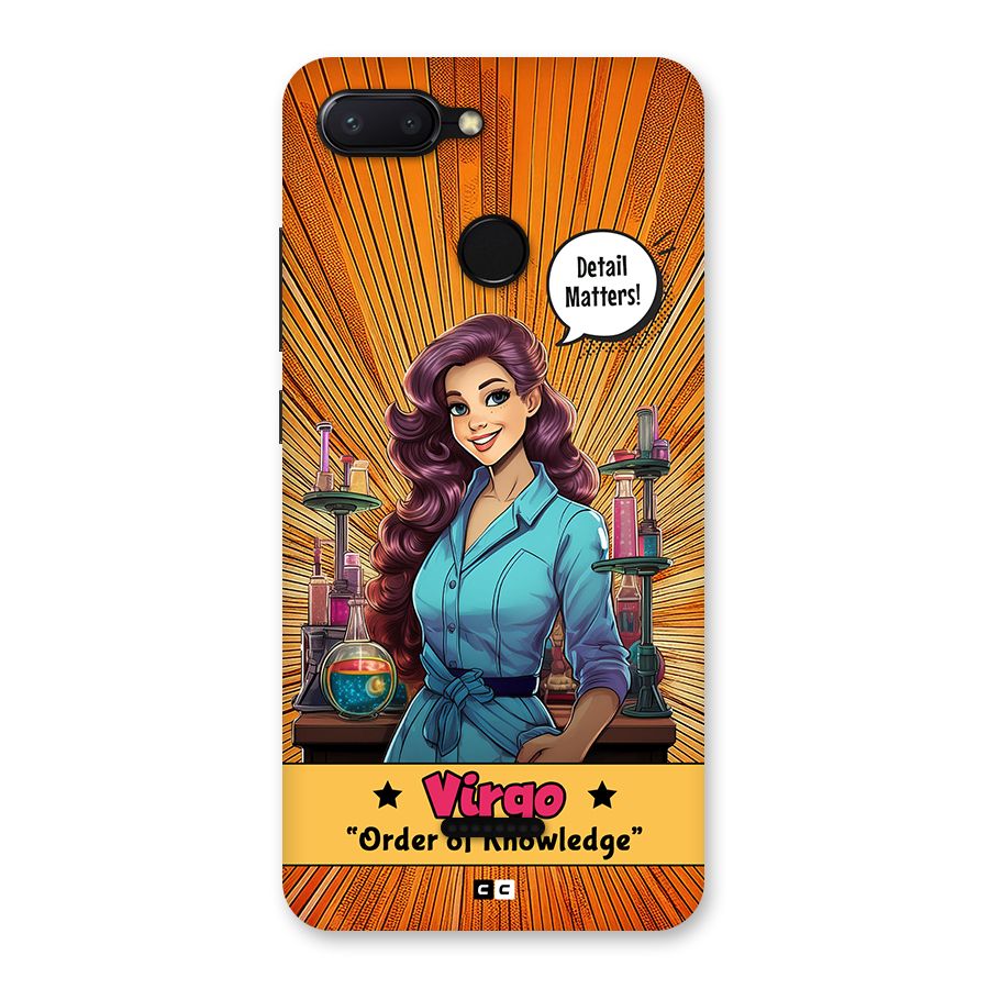Virgo Order Back Case for Redmi 6