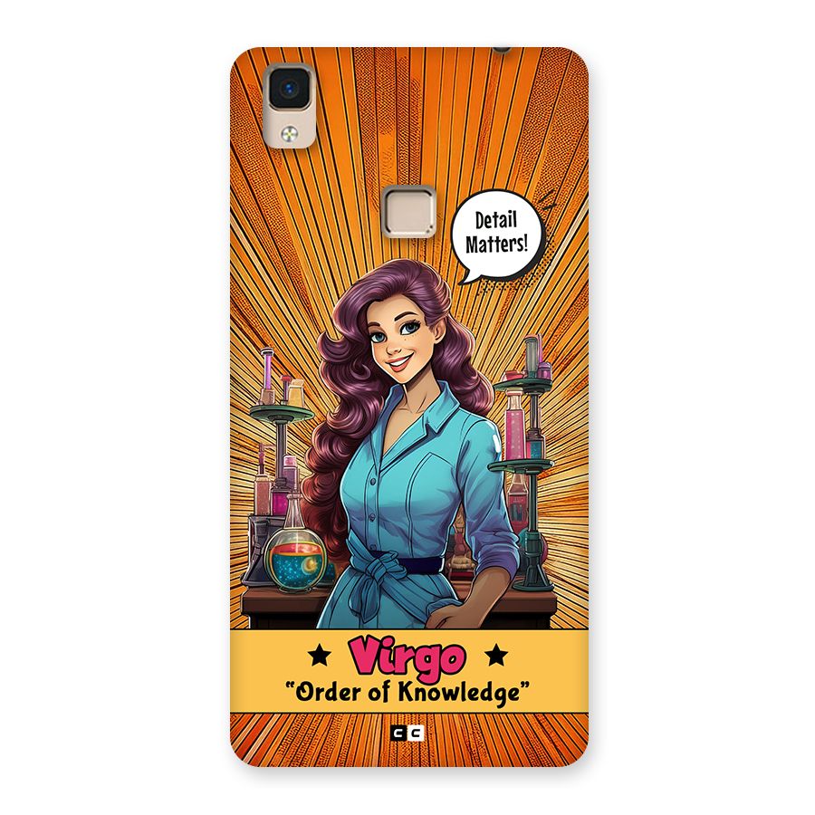 Virgo Order Back Case for V3 Max