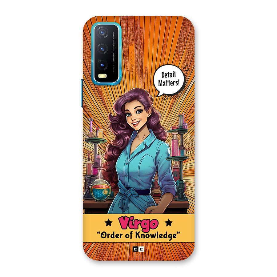 Virgo Order Back Case for Vivo Y20s