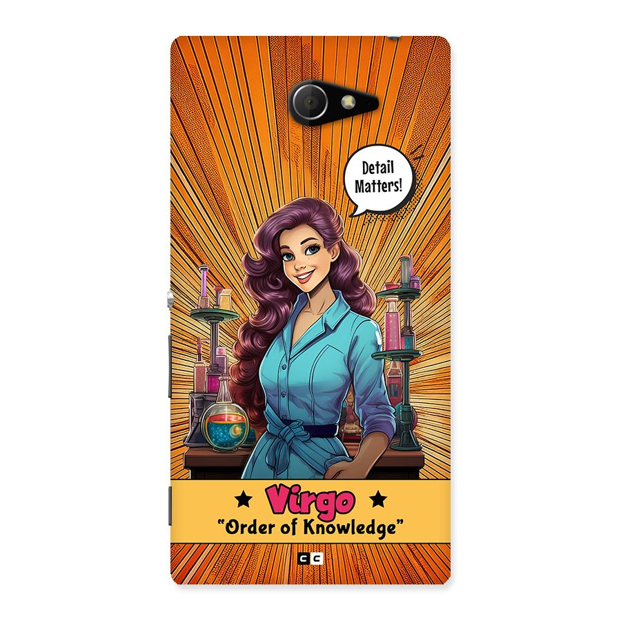 Virgo Order Back Case for Xperia M2