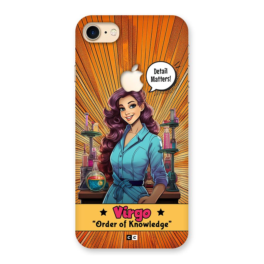 Virgo Order Back Case for iPhone 7 Apple Cut