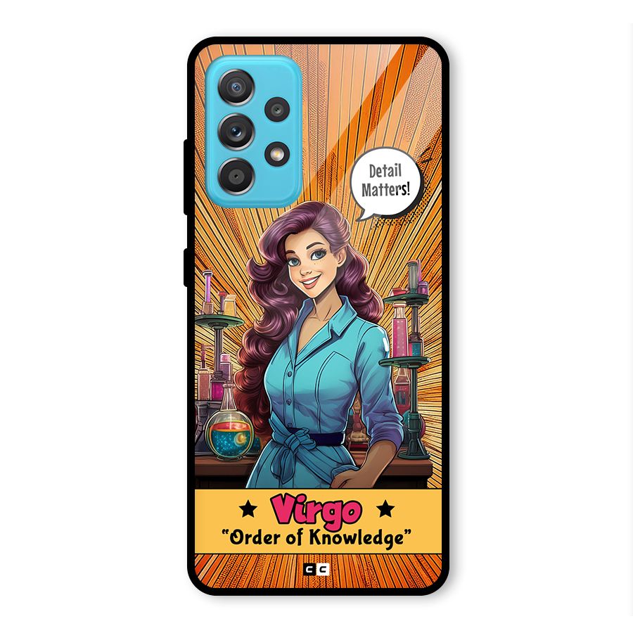 Virgo Order Glass Back Case for Galaxy A52s 5G