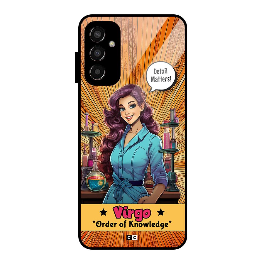 Virgo Order Glass Back Case for Galaxy F13