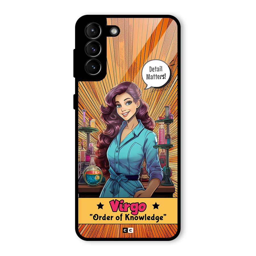 Virgo Order Glass Back Case for Galaxy S21 Plus