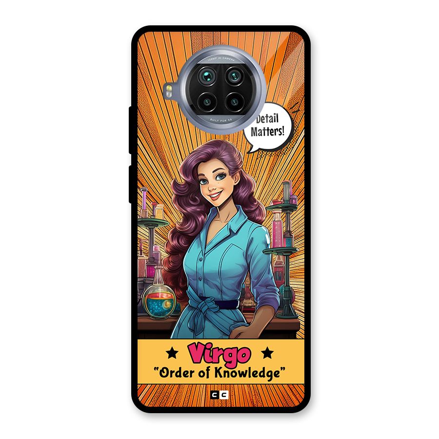 Virgo Order Glass Back Case for Mi 10i