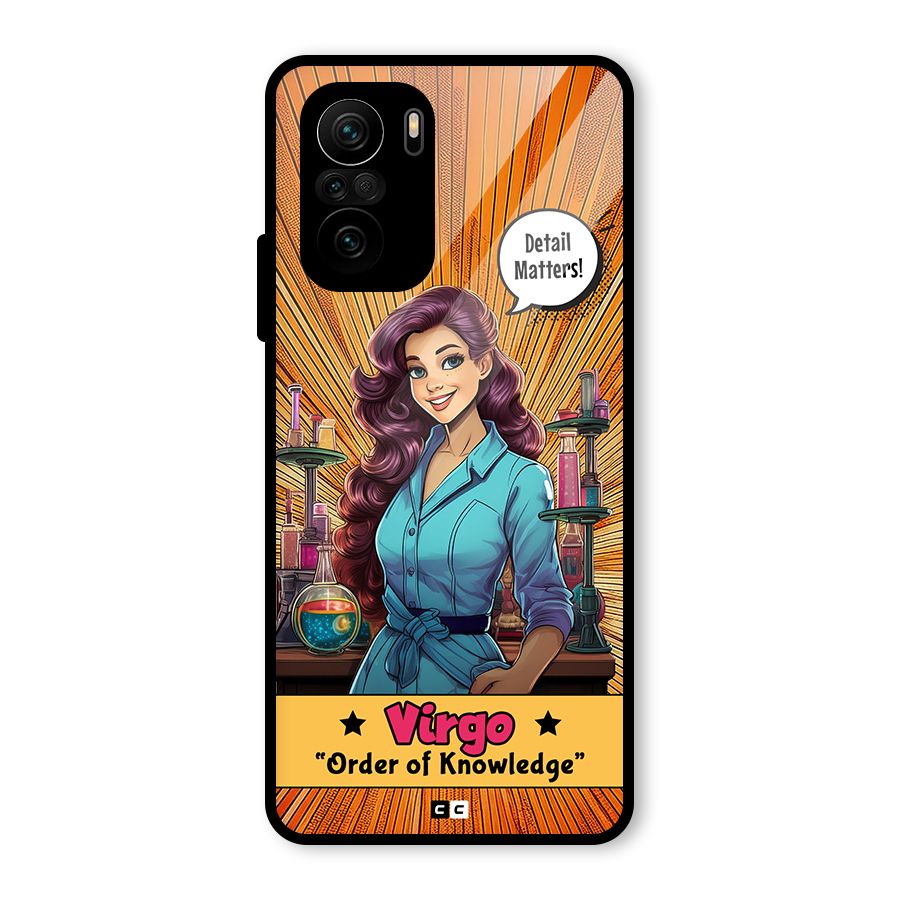 Virgo Order Glass Back Case for Mi 11X Pro