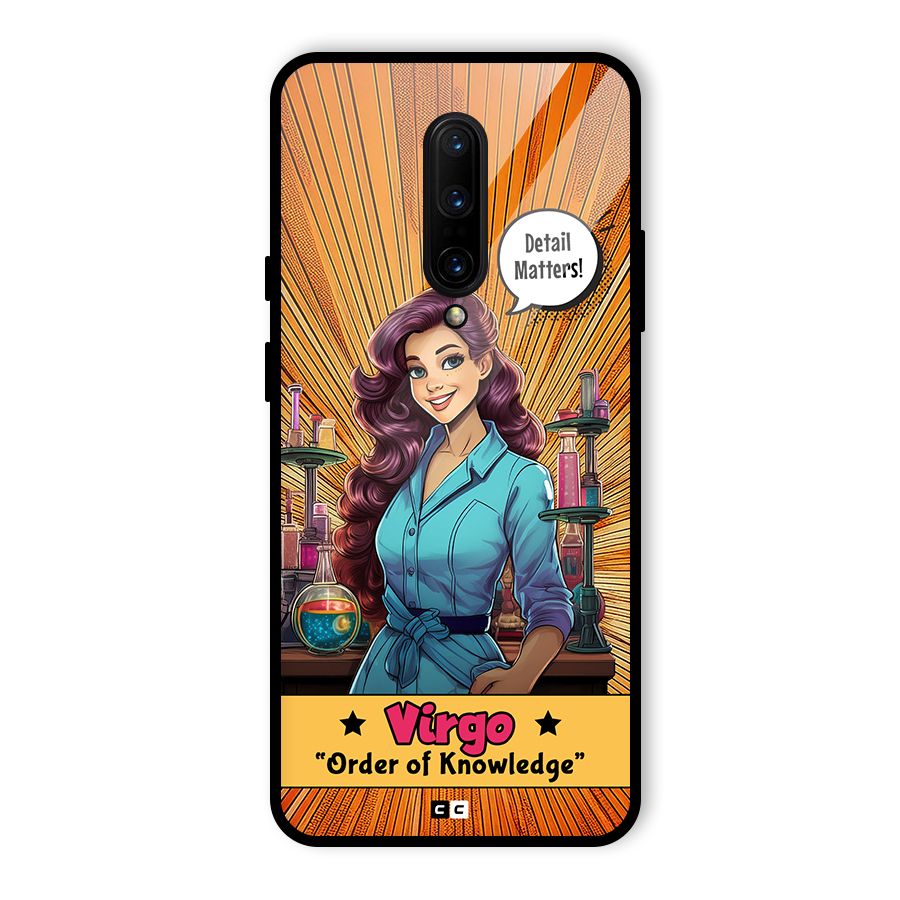 Virgo Order Glass Back Case for OnePlus 7 Pro