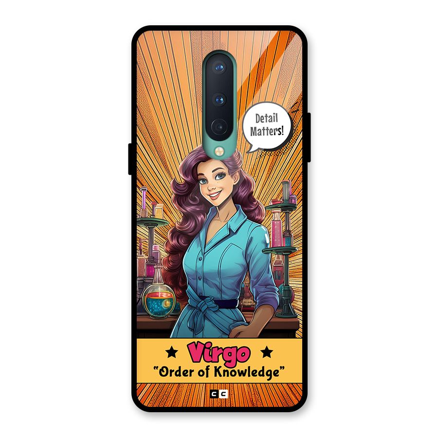 Virgo Order Glass Back Case for OnePlus 8