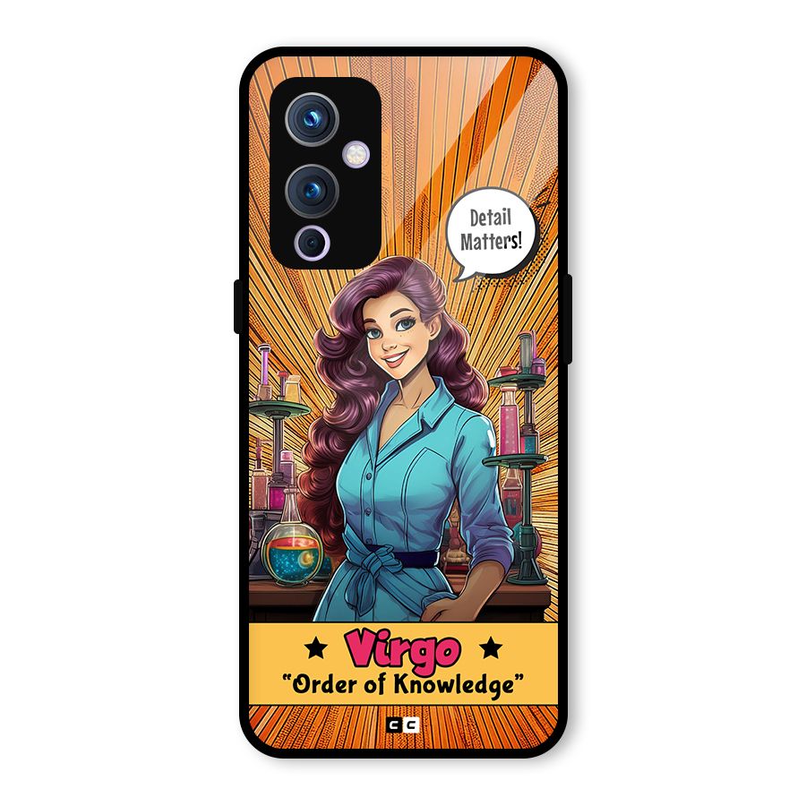Virgo Order Glass Back Case for OnePlus 9