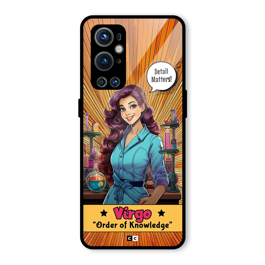Virgo Order Glass Back Case for OnePlus 9 Pro